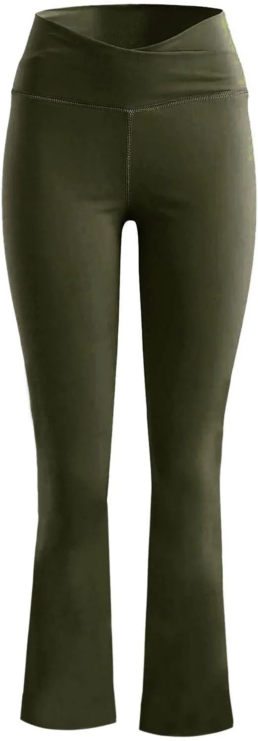 Women's High Waist Leggings Seamless Slim Fit Tummy Control Yoga Pants Buttery Soft Non See-Through Wokrout Running Tights