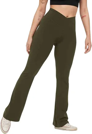 Women's High Waist Leggings Seamless Slim Fit Tummy Control Yoga Pants Buttery Soft Non See-Through Wokrout Running Tights