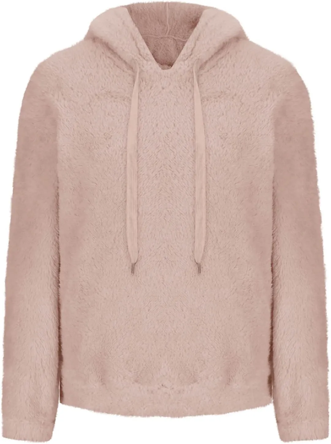 Womens Oversized Sherpa Pullover Hoodies Fuzzy Fleece Sweatshirt Plus Size Fall Winter Fluffy Jacket with Pockets