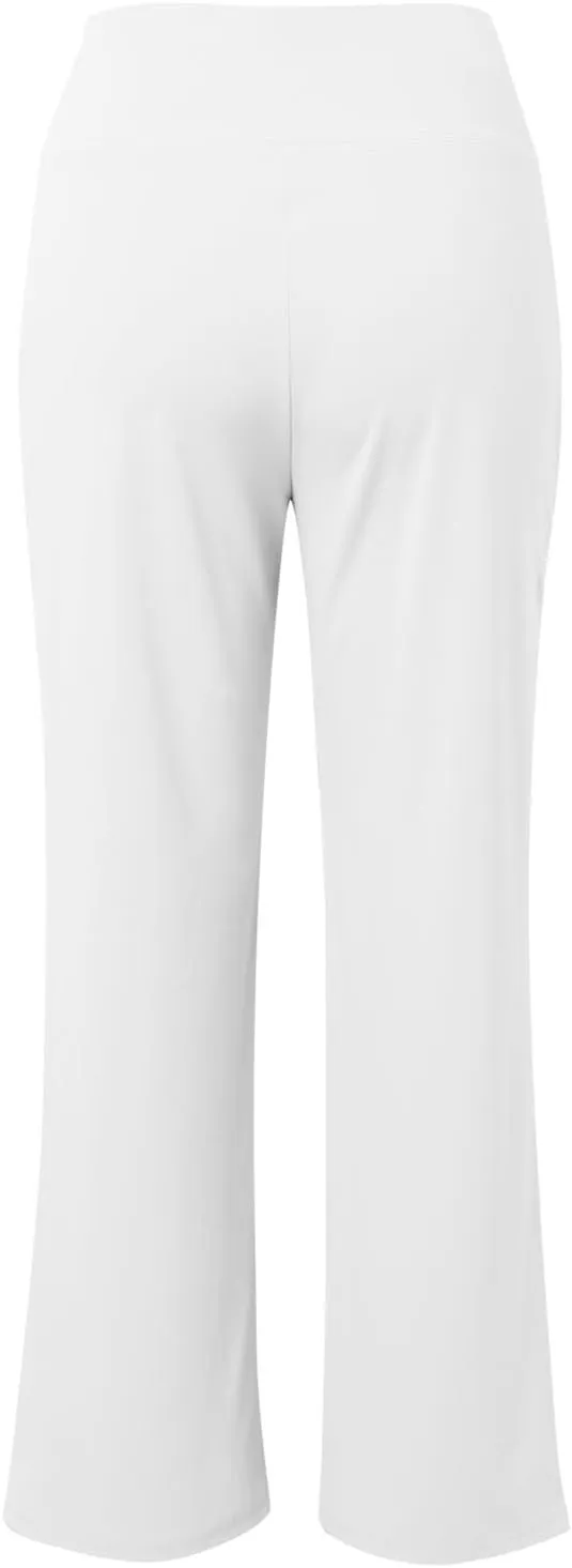 Women's Pants Elastic High Waist Casual Yoga Pants Straight Wide Leg Drawstring Trouser Stretch Baggy Sweatpants with Pockets
