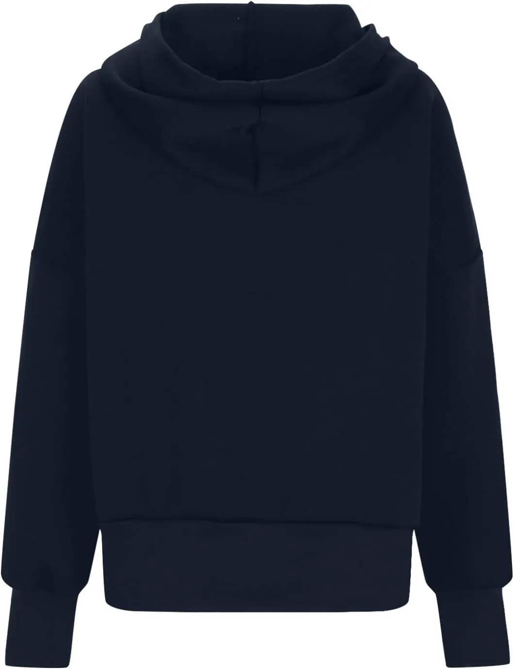 Womens Zip Up Hoodie Fleece Sweatshirt 2025 Fashion Long Sleeve Jacket with Pockets Loose Fit Casual Trendy