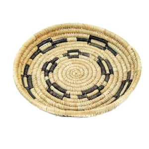 Woven Platter with Patterns