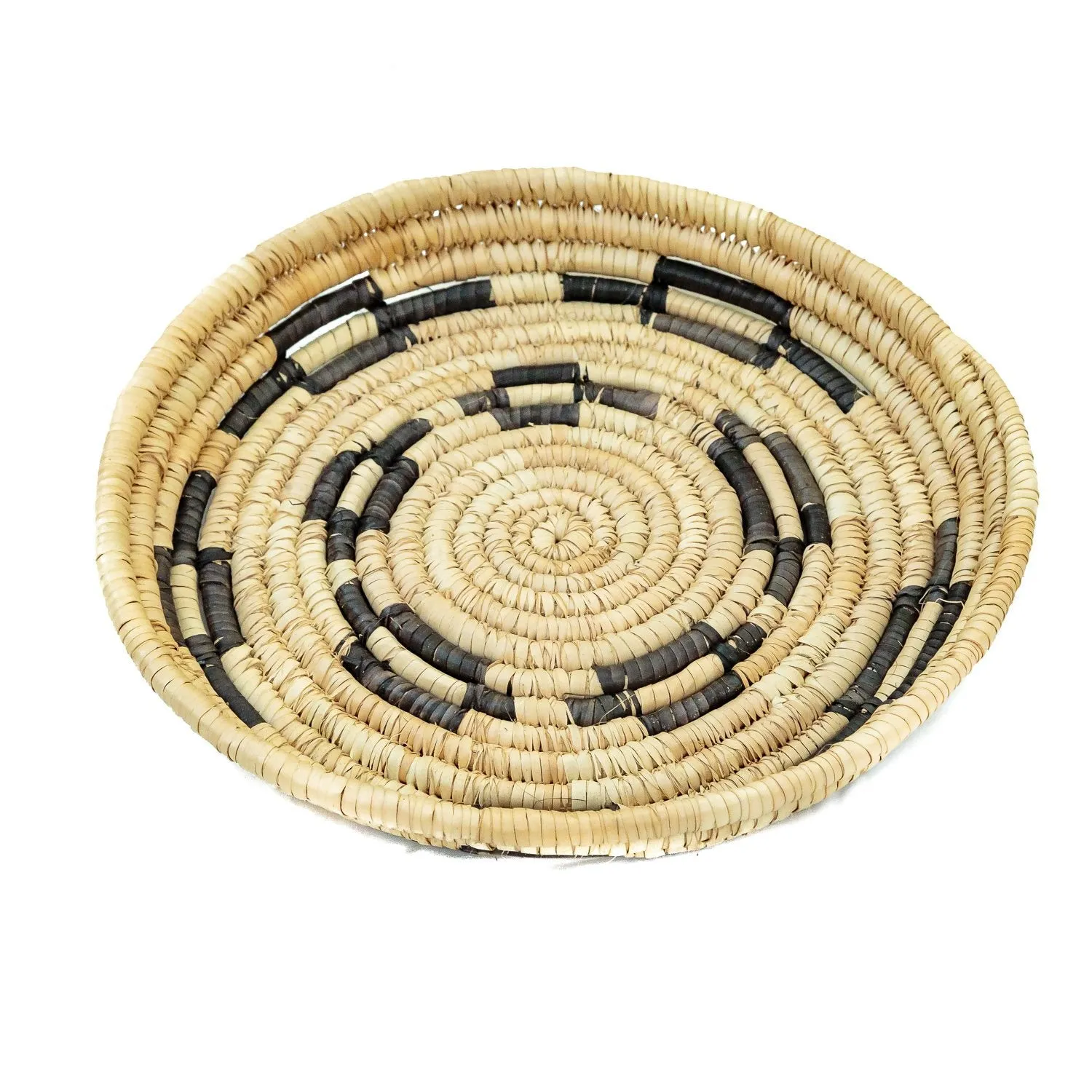 Woven Platter with Patterns