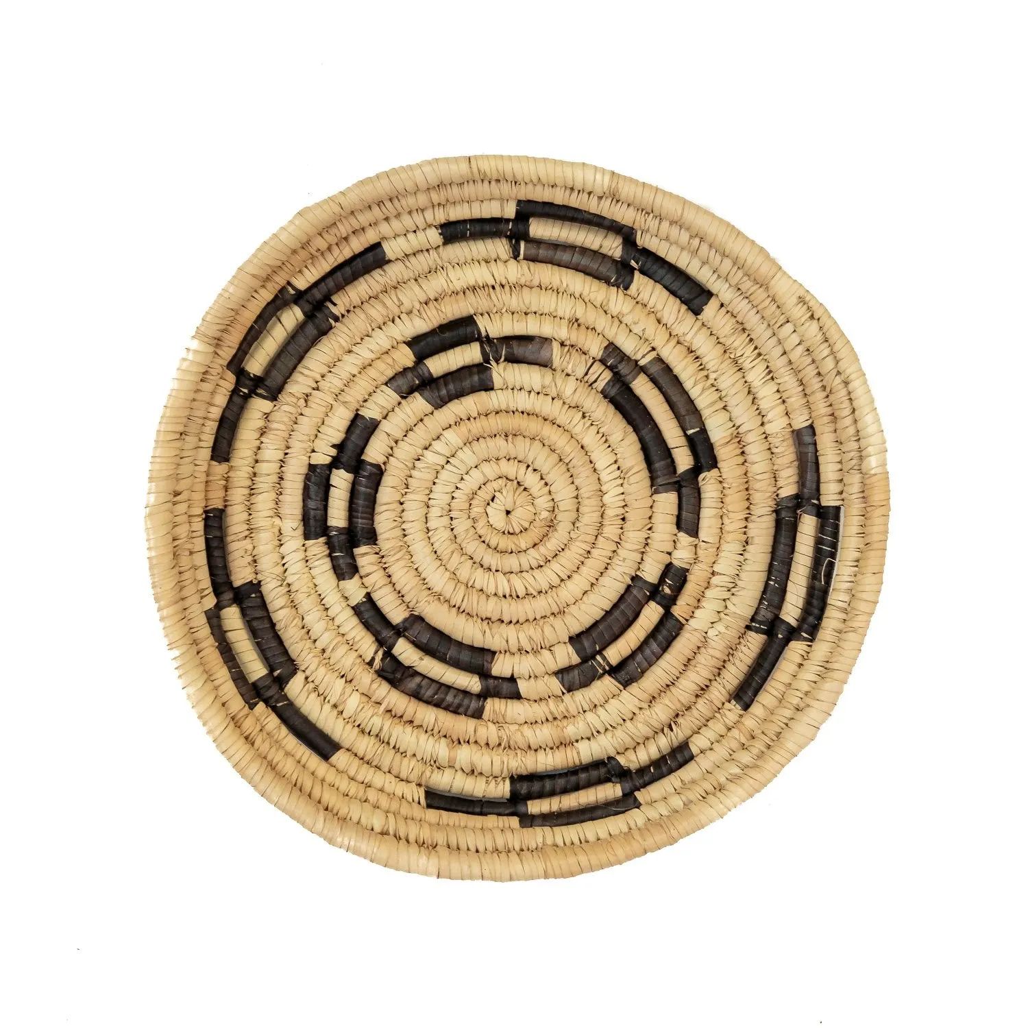 Woven Platter with Patterns