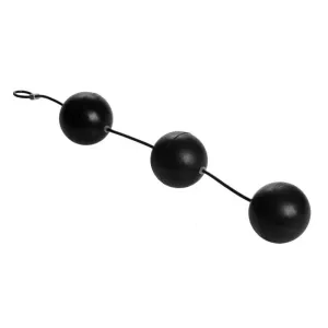 XXL Vibrating Triple Silicone Beads