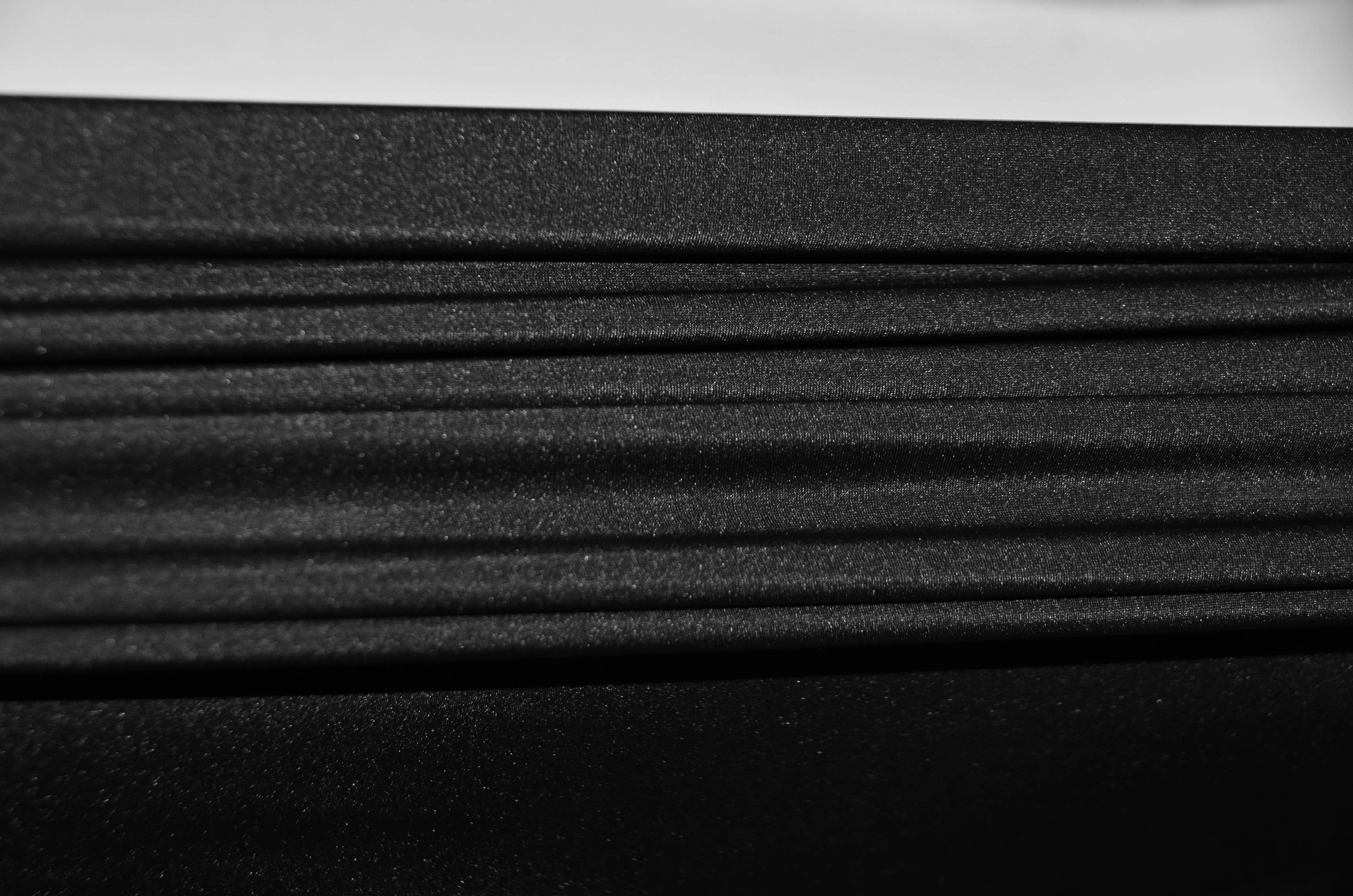 Yoga Spandex Fabric | 60" Wide | Active Wear and Sportswear Fabric | Poly Spandex for Digital Printing | Slight Sheen 4 Way Stretch Knit | White and Black Color |